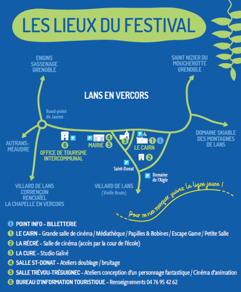 Plan du festival 2022